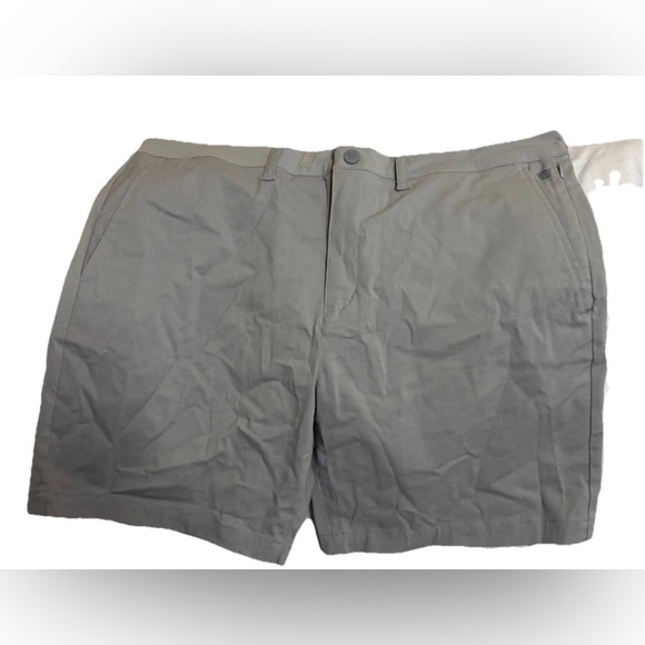 Mack Weldon Men's Gray Maverick Tech 7" Chino Shorts Size 36 - Picture 1 of 3